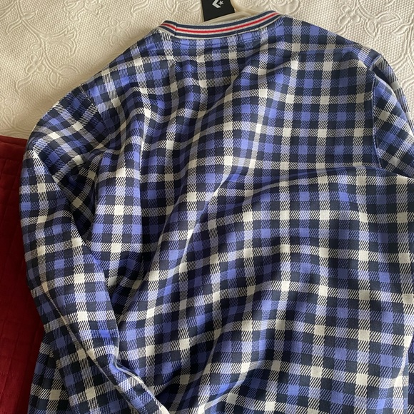 Todd Snyder-Converse collaboration tartan sweatshirt. - Picture 3 of 3